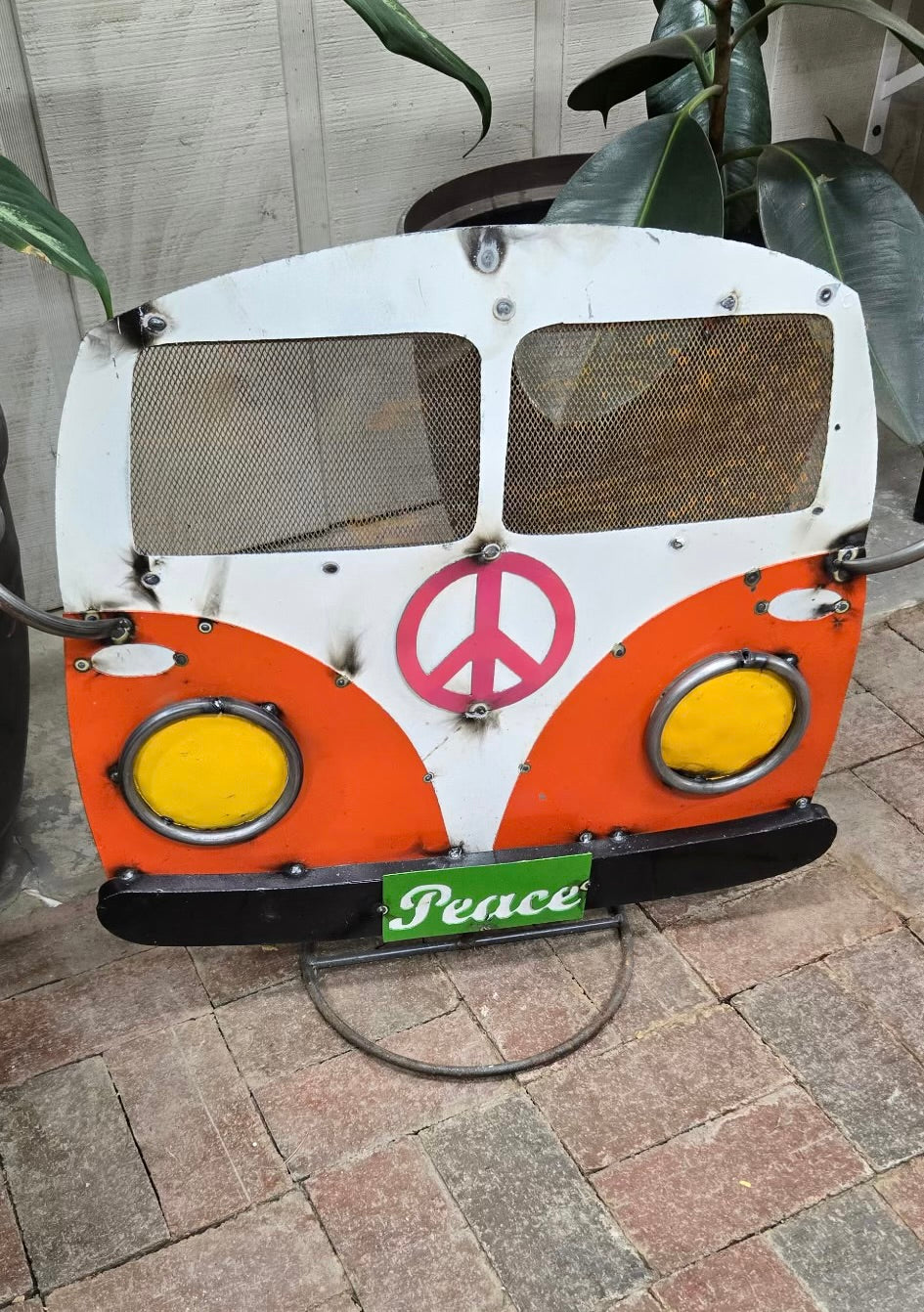 VW Bus on Stand