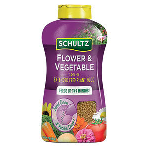 Schultz Flower & Vegetable Extended Feed 14-14-14 2LB