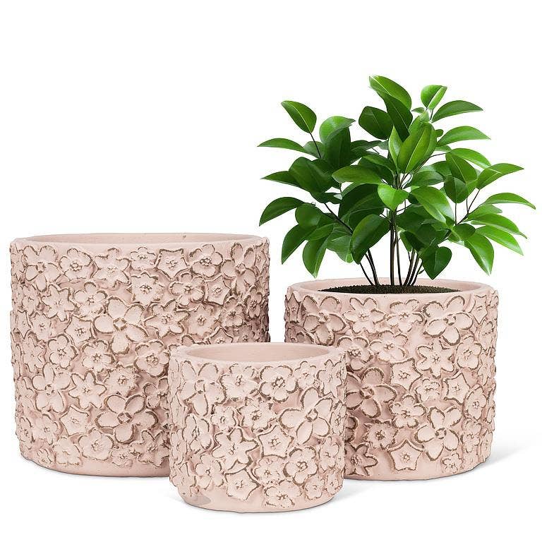 Pink Florette Planter
