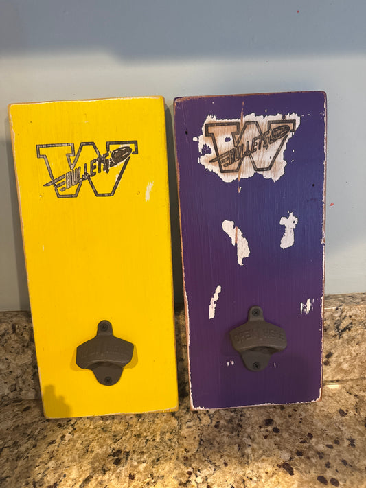 School Bottle Opener Signs