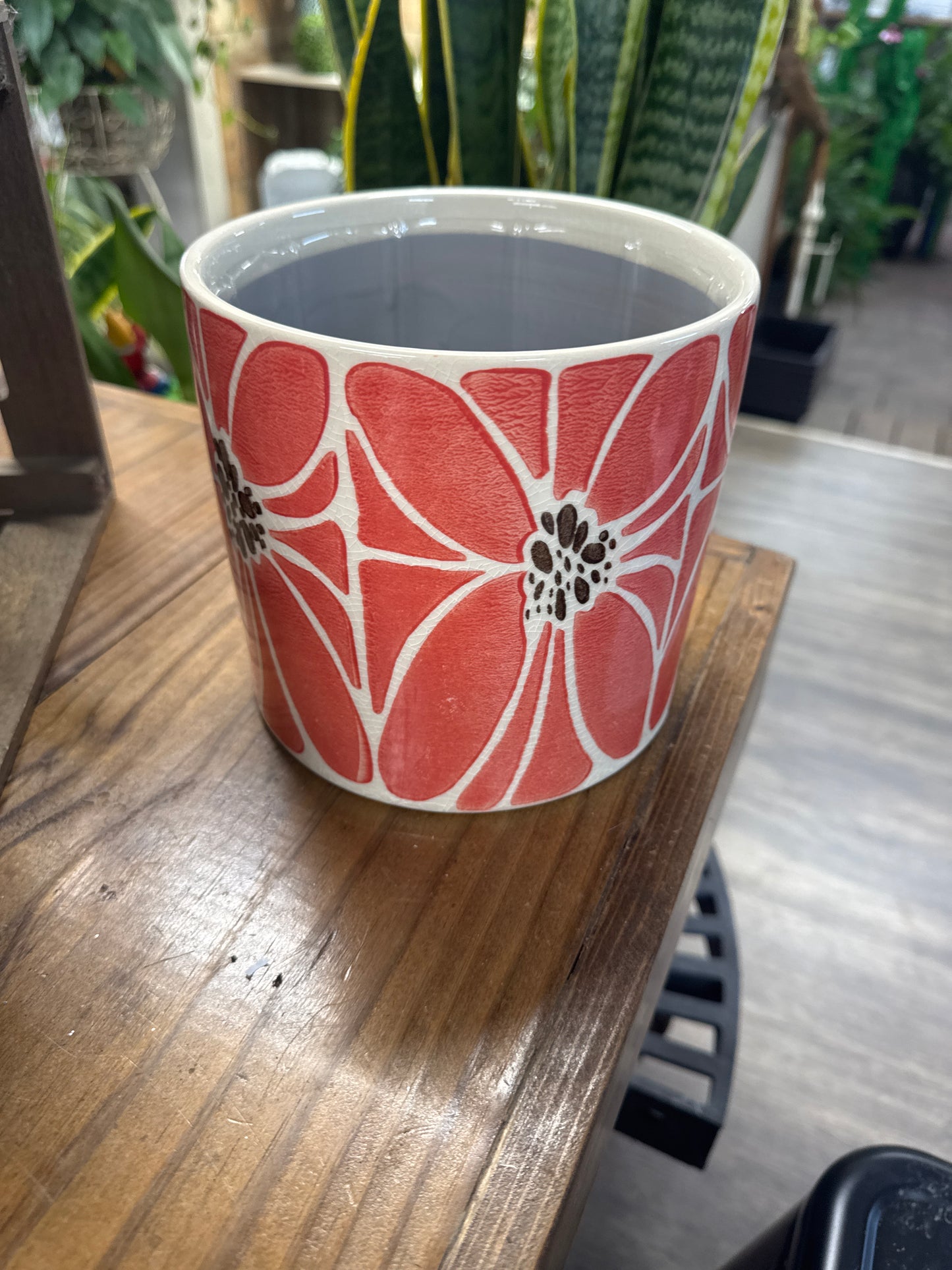 Aster Planter w/drain & Liner