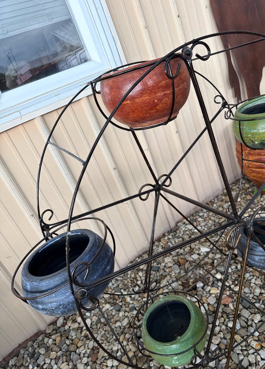 Ceramic Multi Color Pots