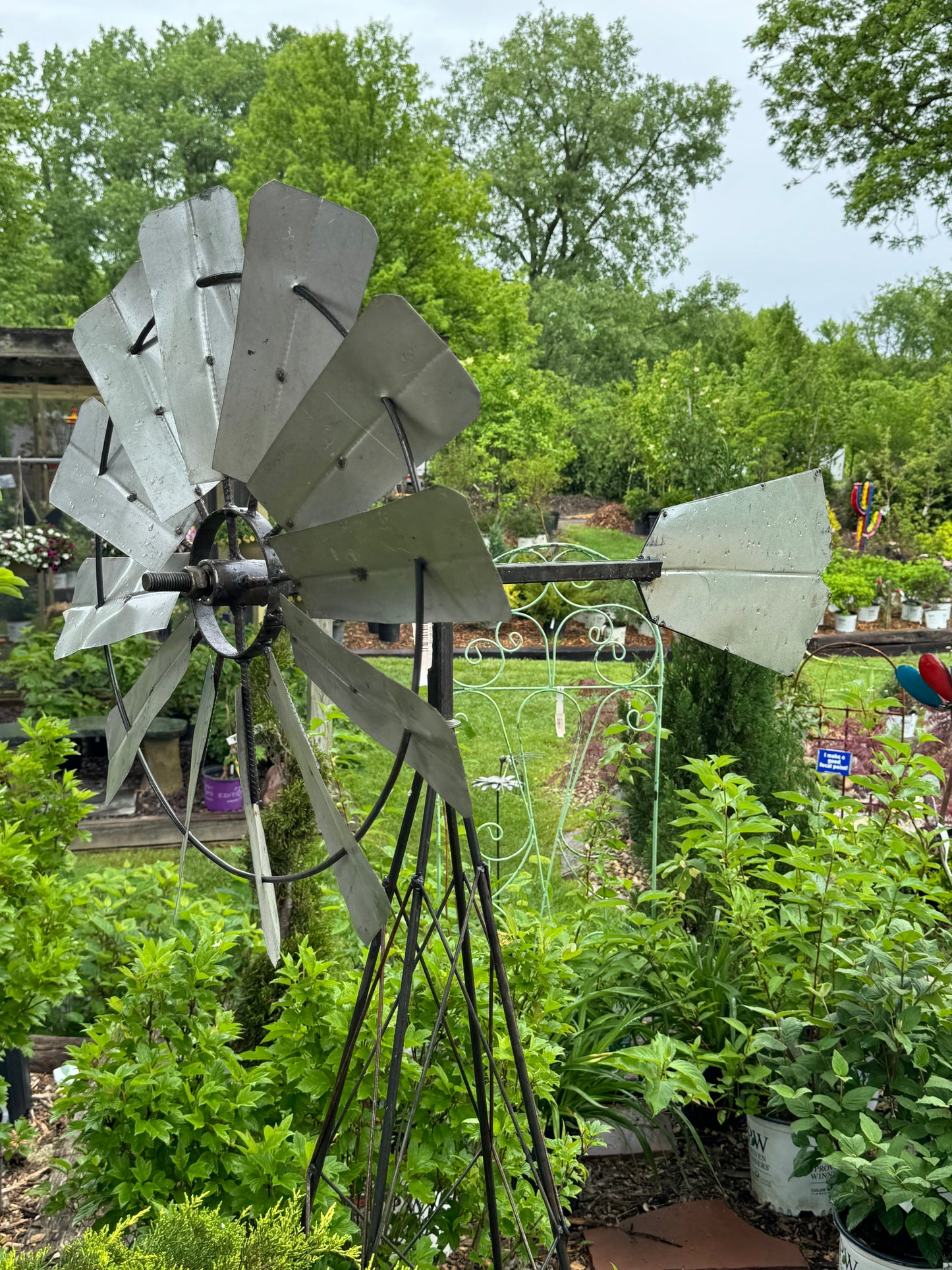 Large Windmill Free Standing