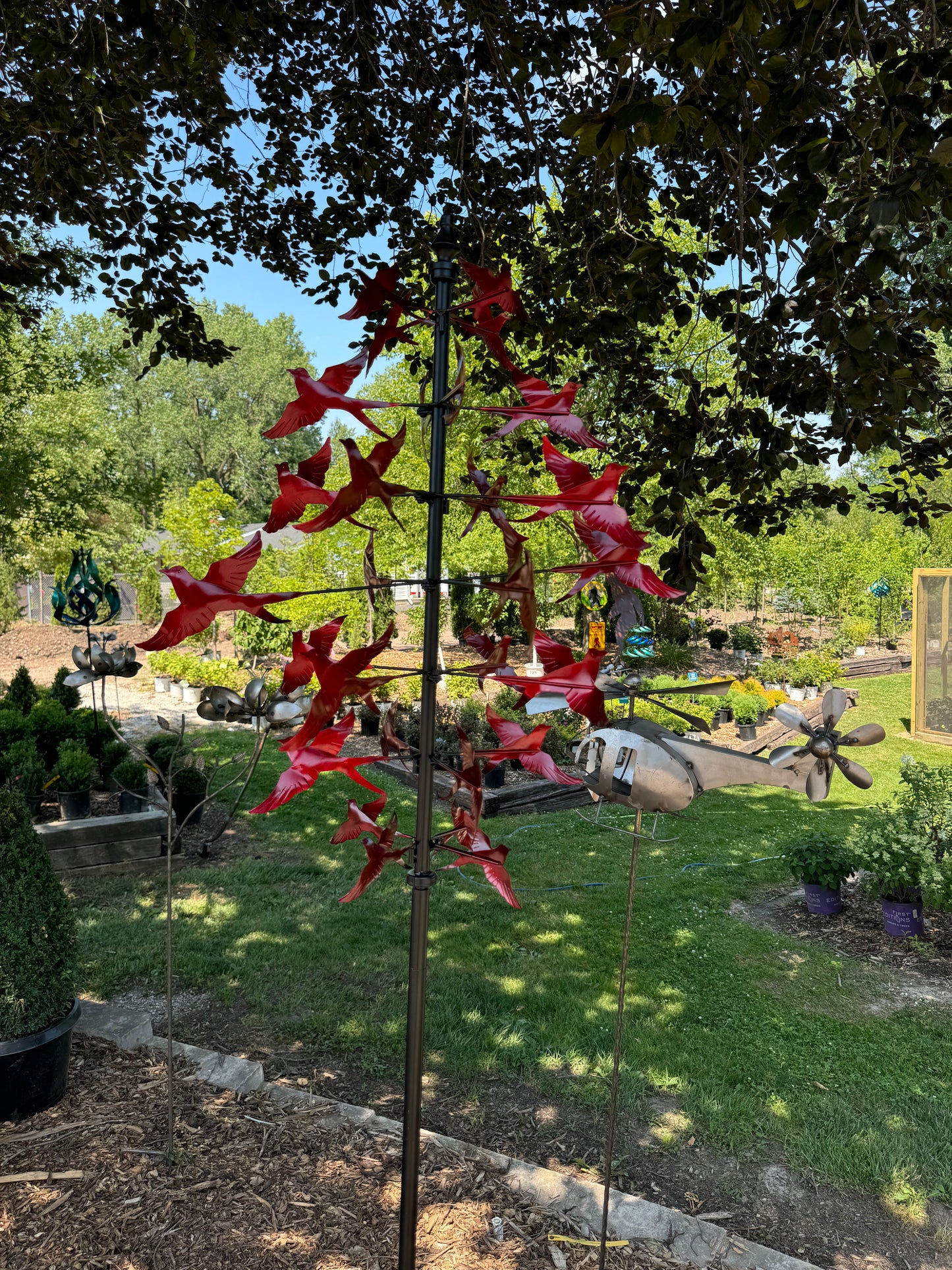 Large Metal Spinners