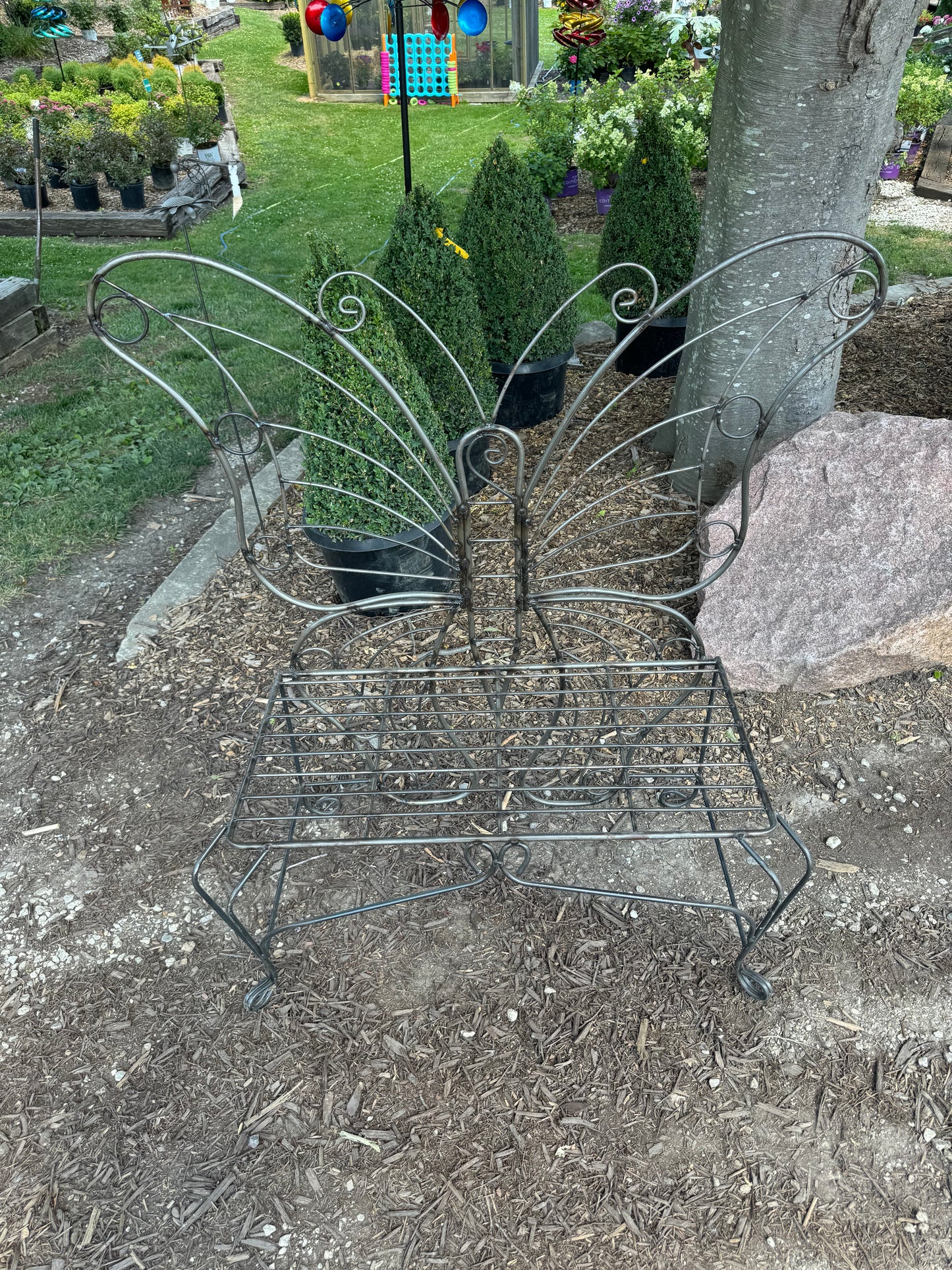 Small Butterfly Bench