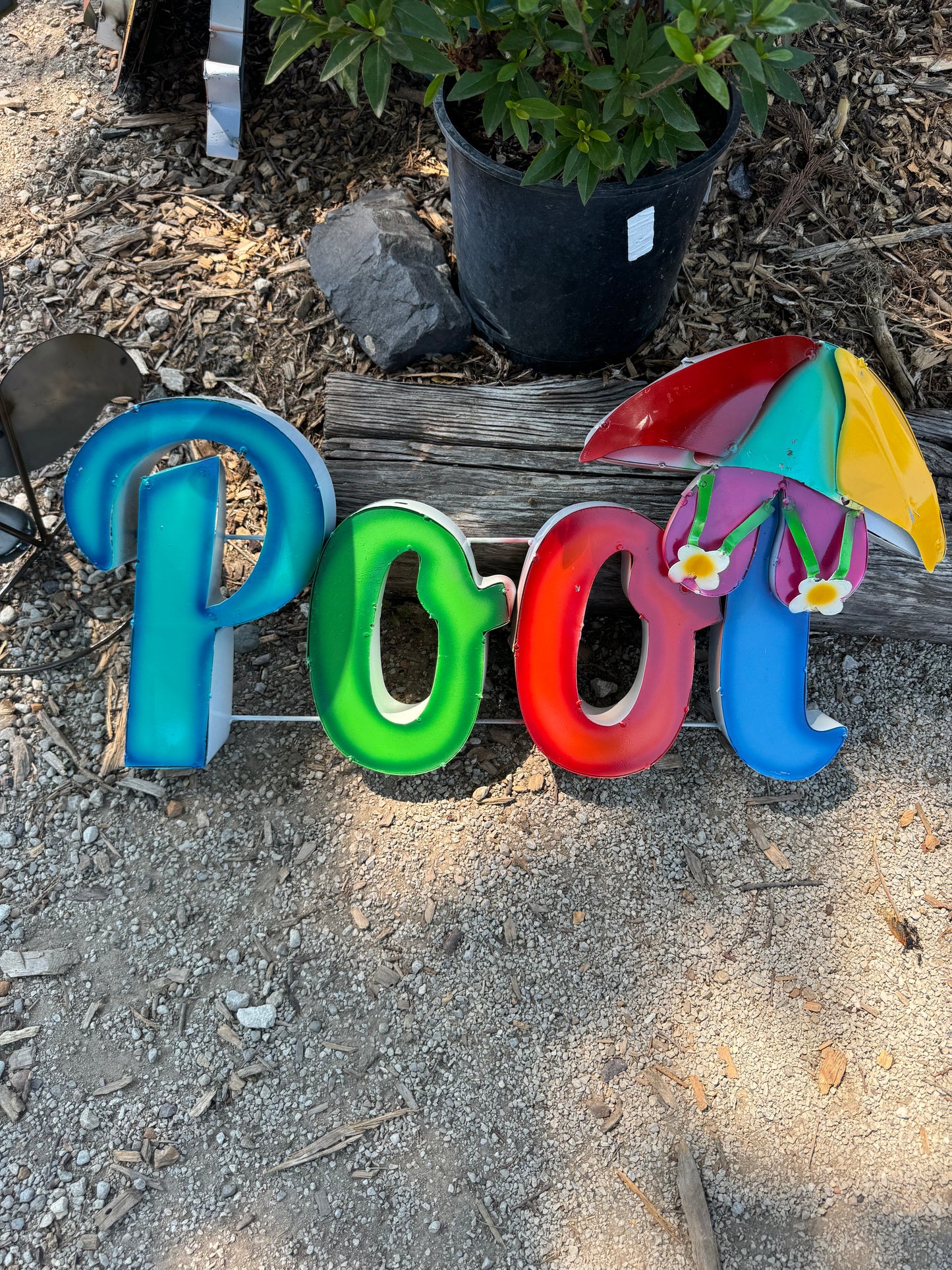 Pool with Flip Flops