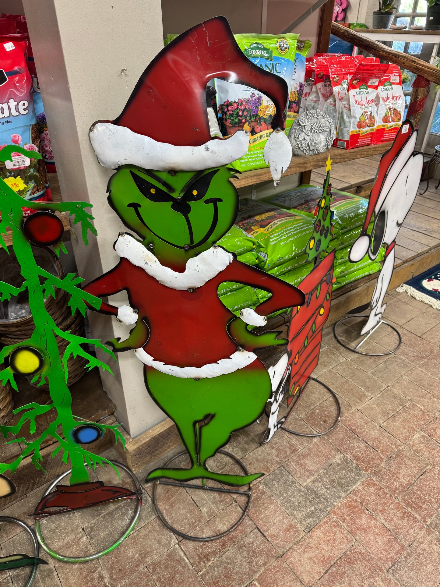Metal Large Grinch