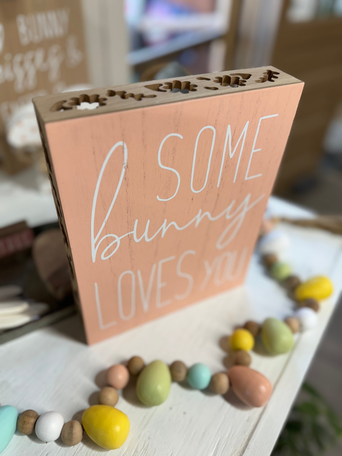Some Bunny Loves You Sign