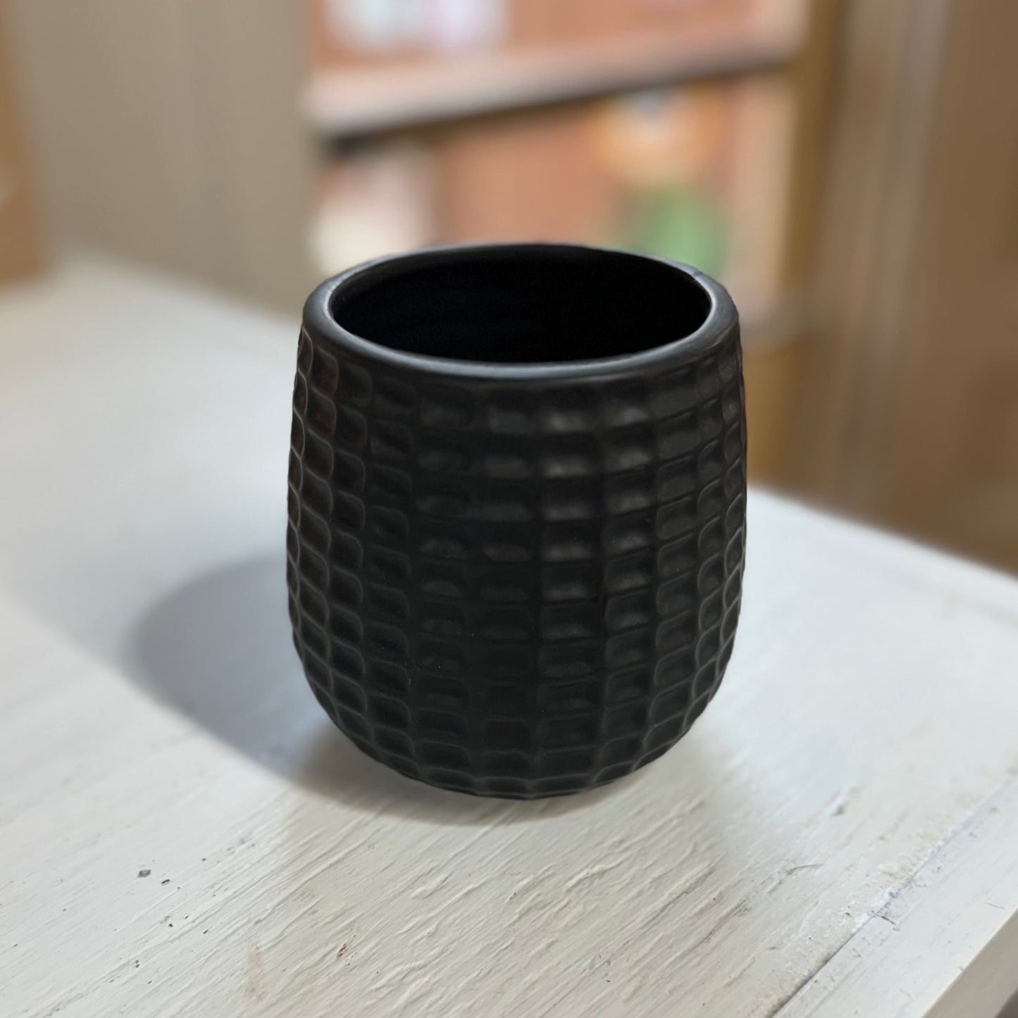 Small Black Planter