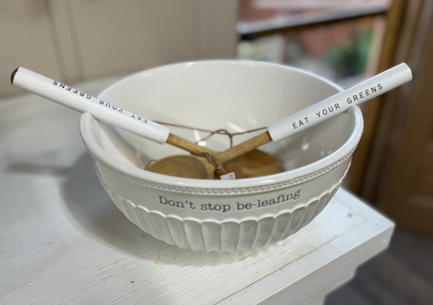Salad Bowl & Server Set