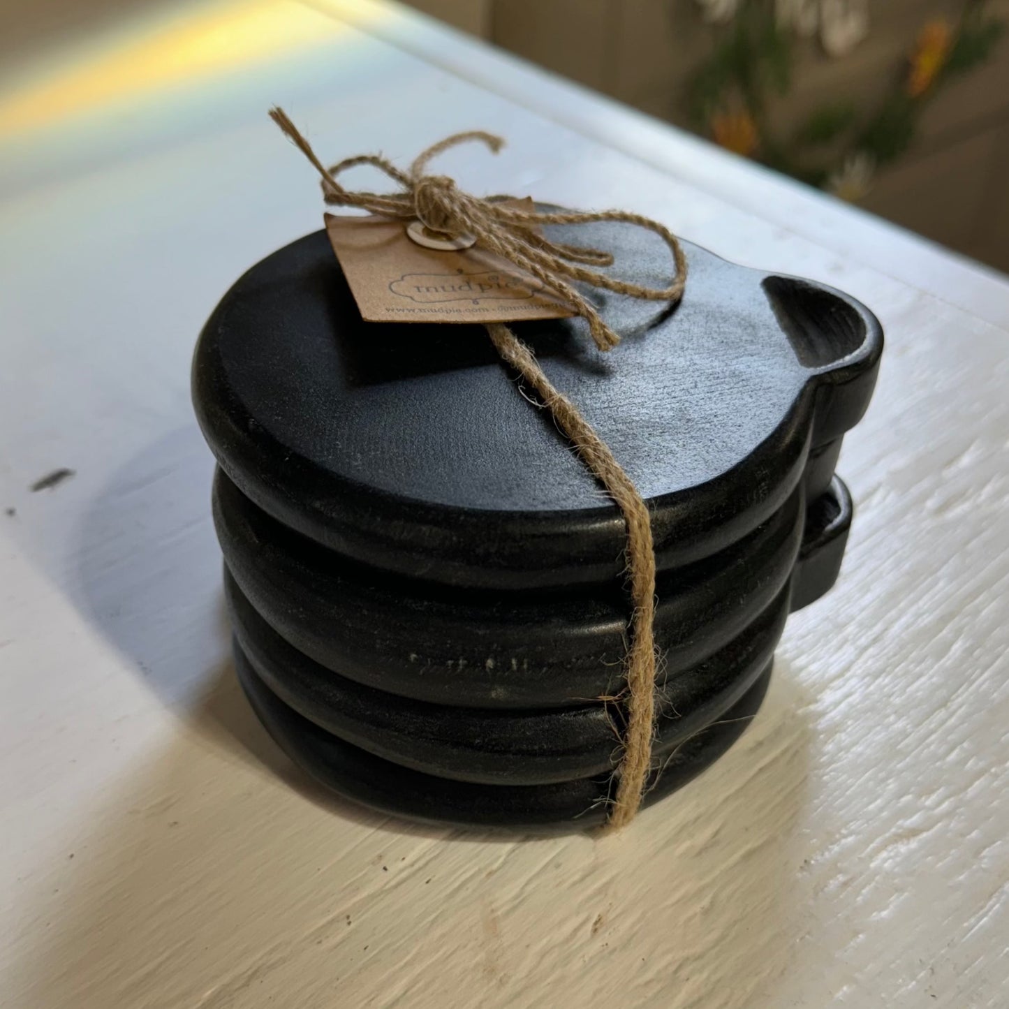 Black Coaster Set