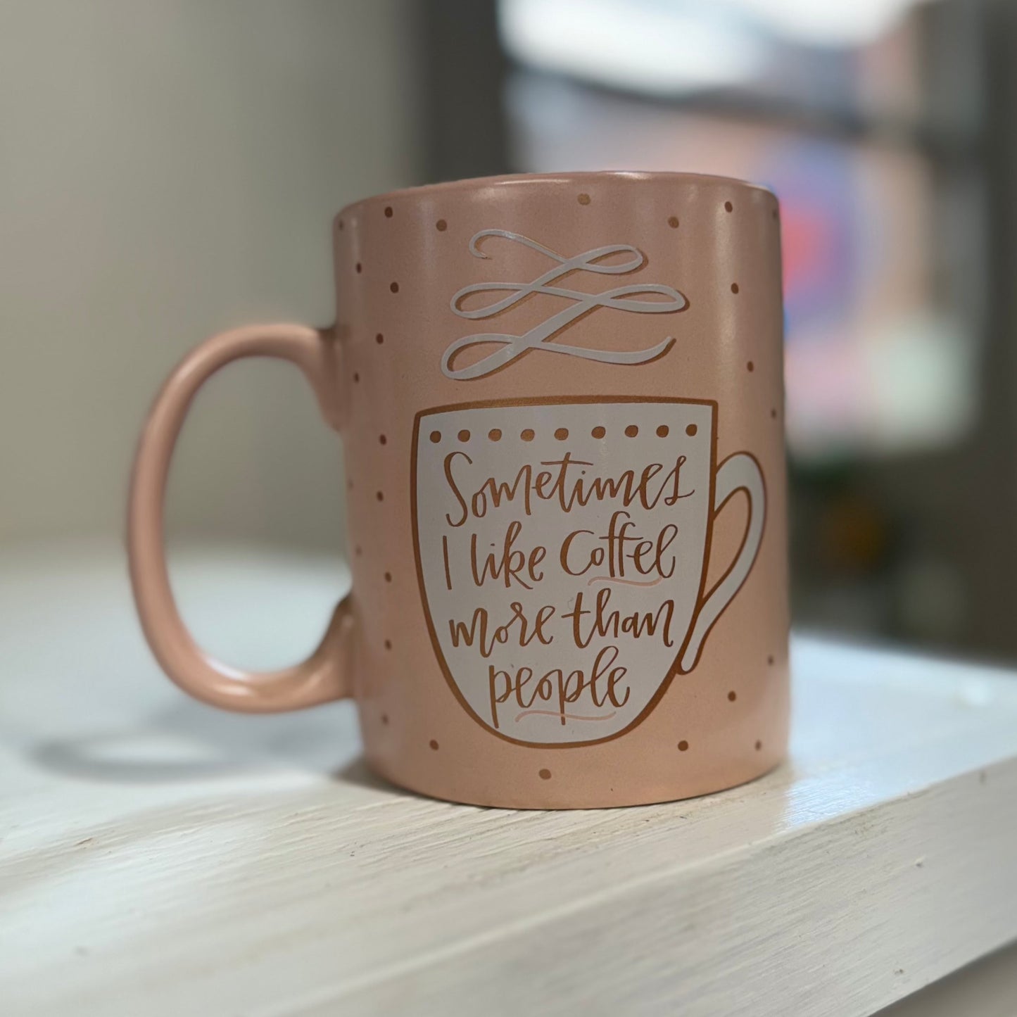 I Like Coffee More Than People Mug