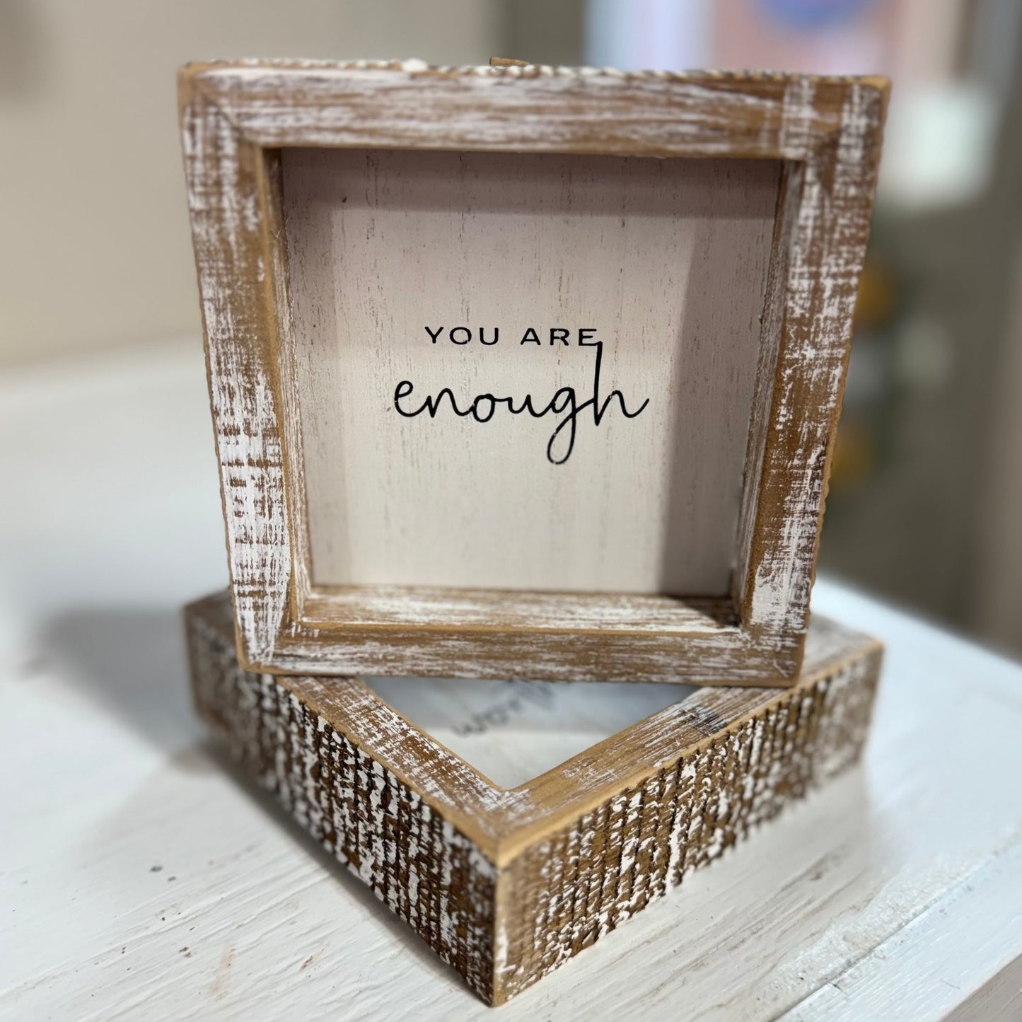 Positive Mind Set Wood Signs