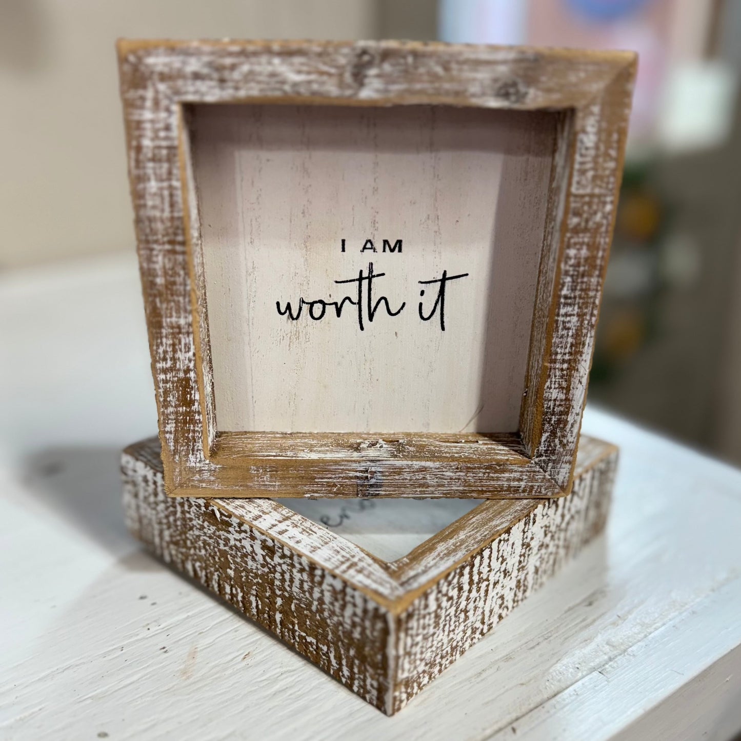 Positive Mind Set Wood Signs