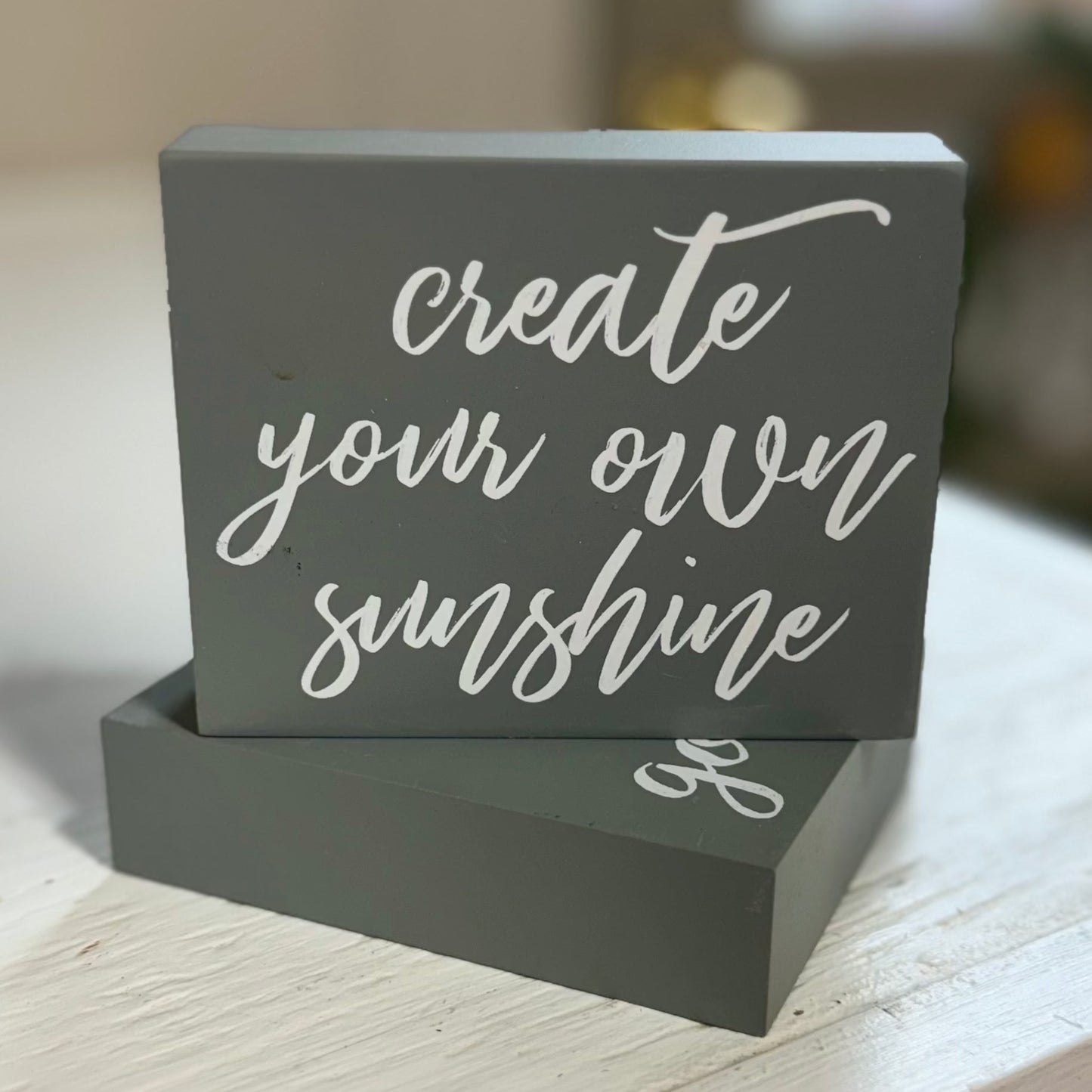 X-Small Wood Block Signs