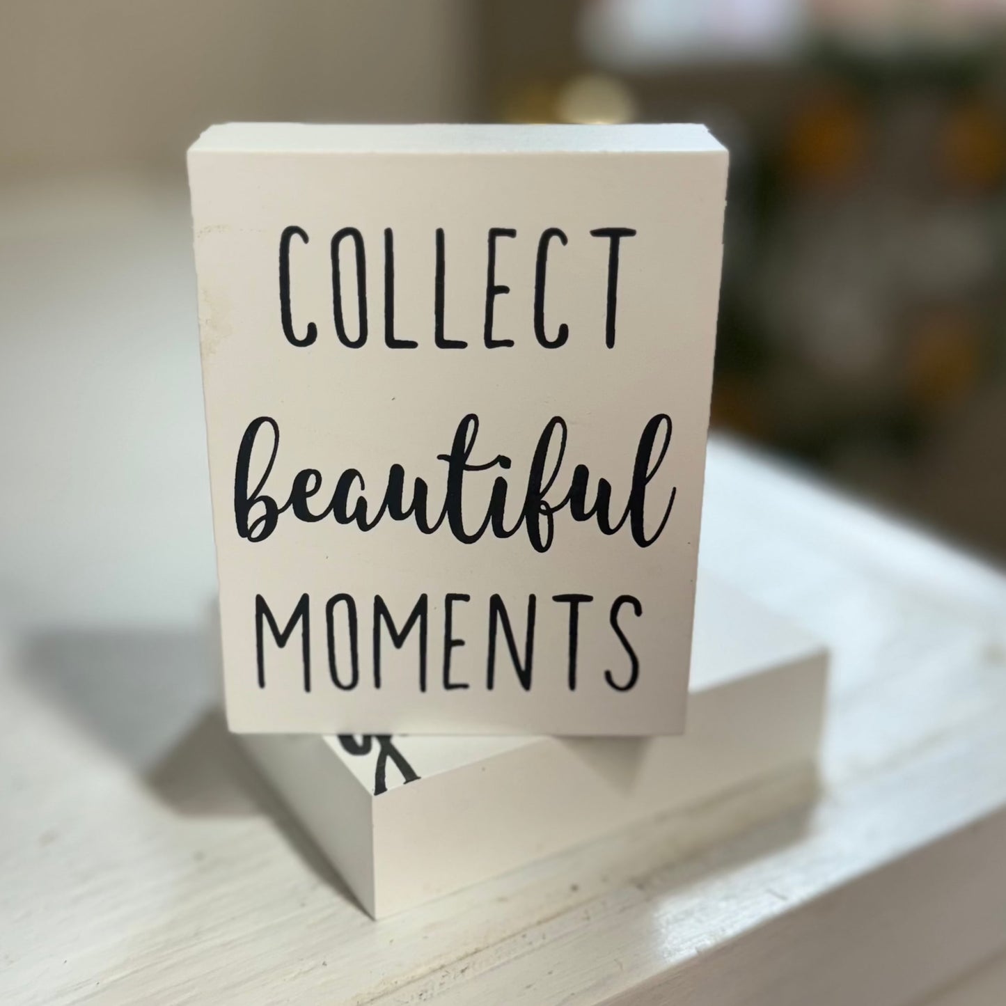 X-Small Wood Block Signs
