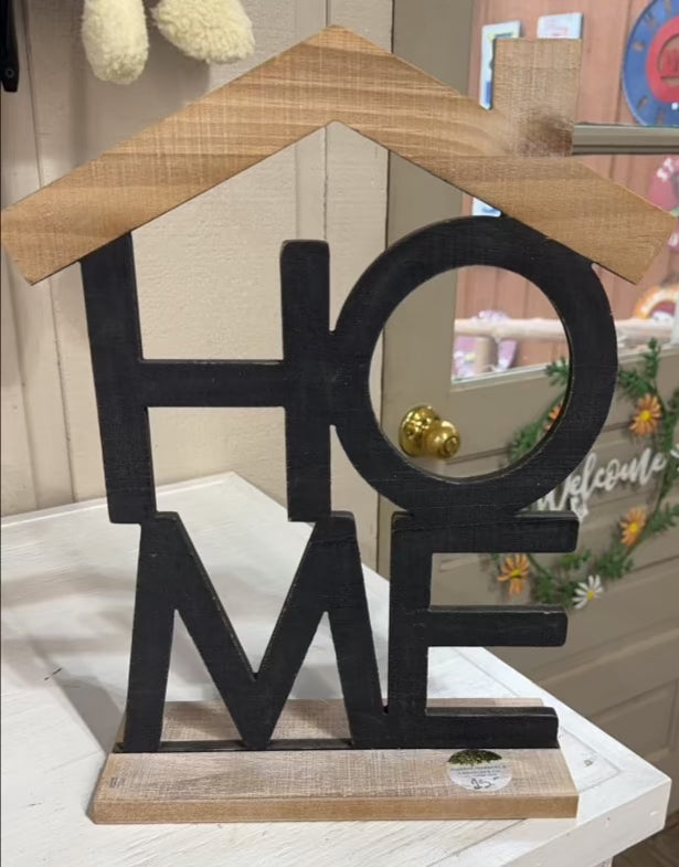 House Shaped Sign