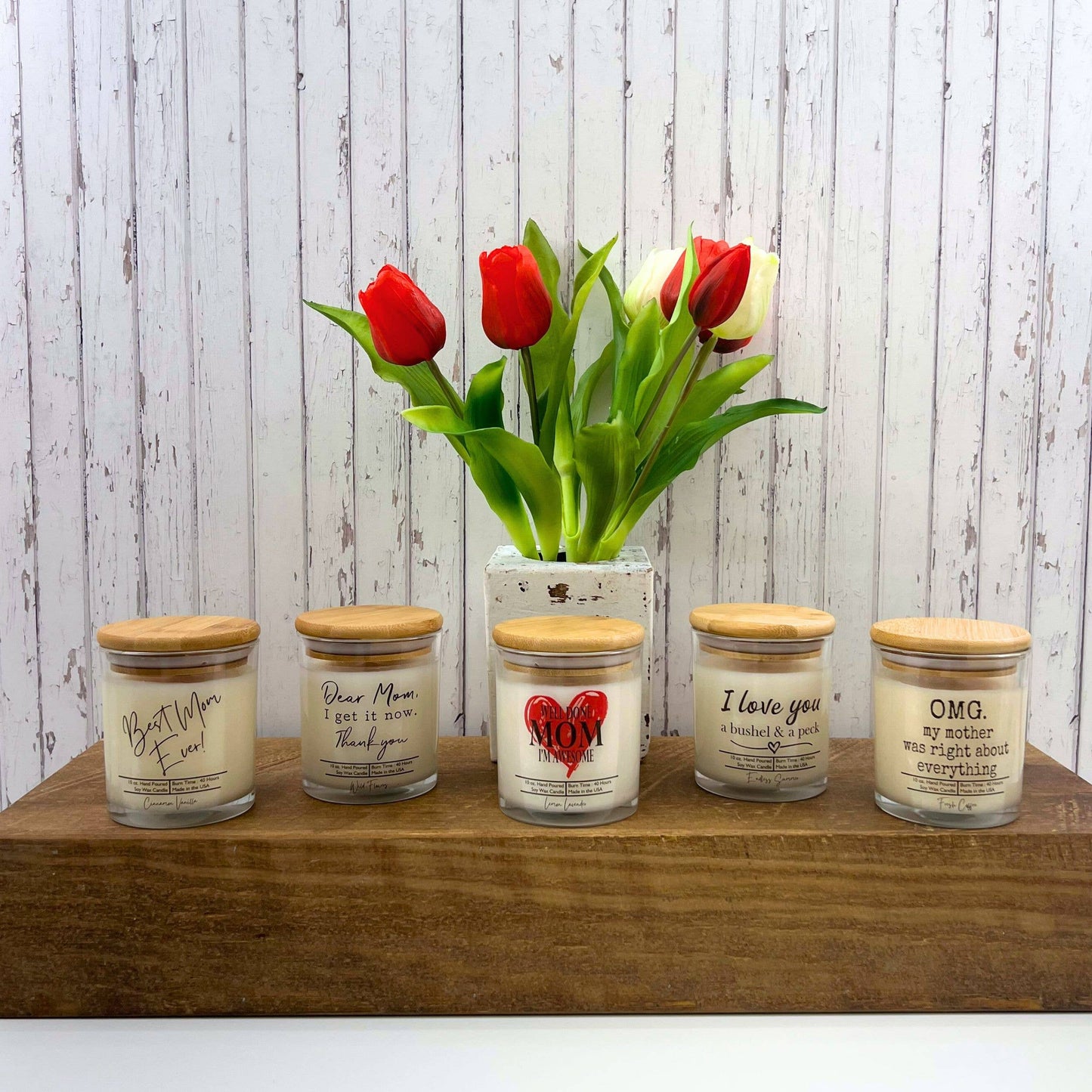 Dear Mom I Get It Now - Mothers Day Candle