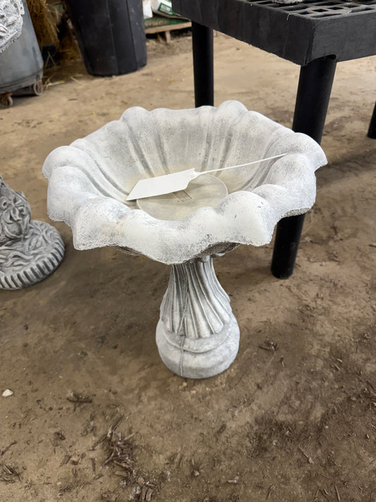 Small Concrete Bird Bath