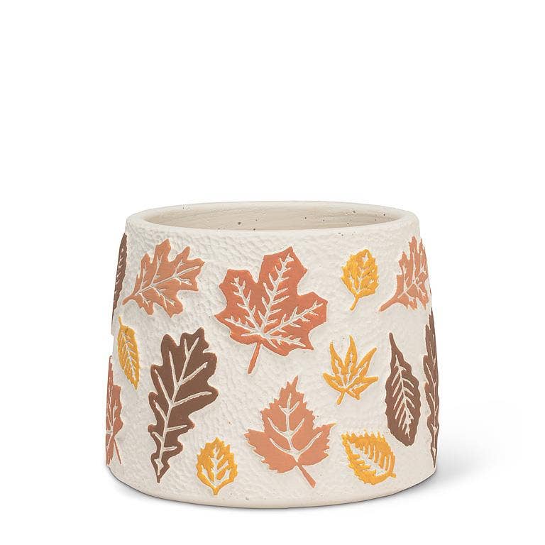 Fall Leaves Planter
