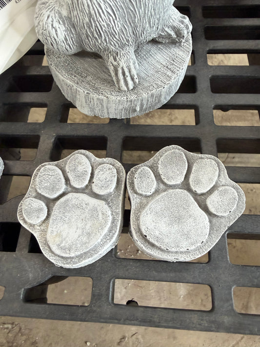 3.5" Dog Print Stepper