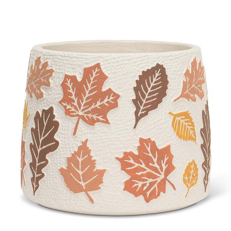 Fall Leaves Planter