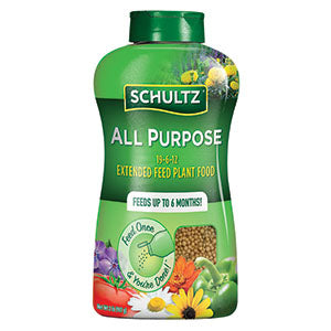 Schultz All Purpose Extended Feed 19-6-12 Plant Food 2LB