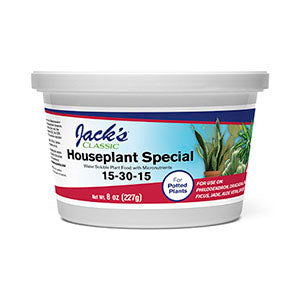 Jack's Classic 15-30-15 Houseplant Special Fertilizer 8OZ