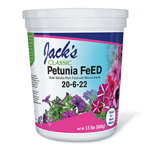 Jacks Classic 20-6-22 Petunia Feed 1.5LB
