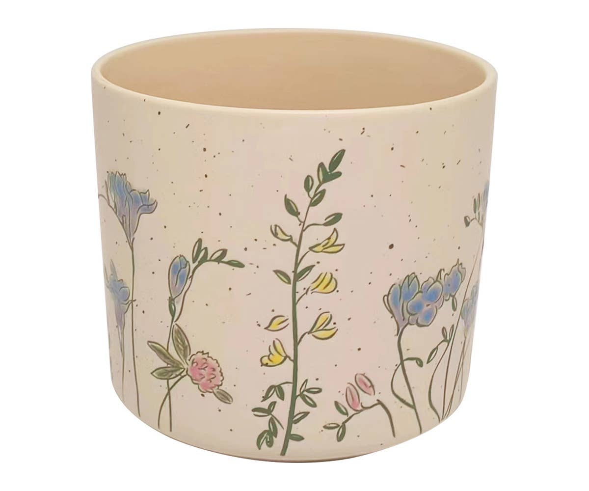 SPRING PRESSED GARDEN PLANTER 6.5" 5"/6.5" NESTED WITH 78341