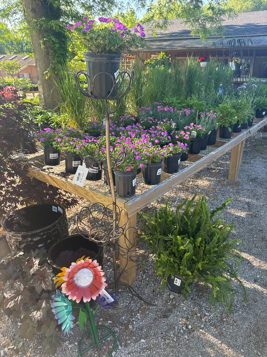 4 Planter Basket Stand