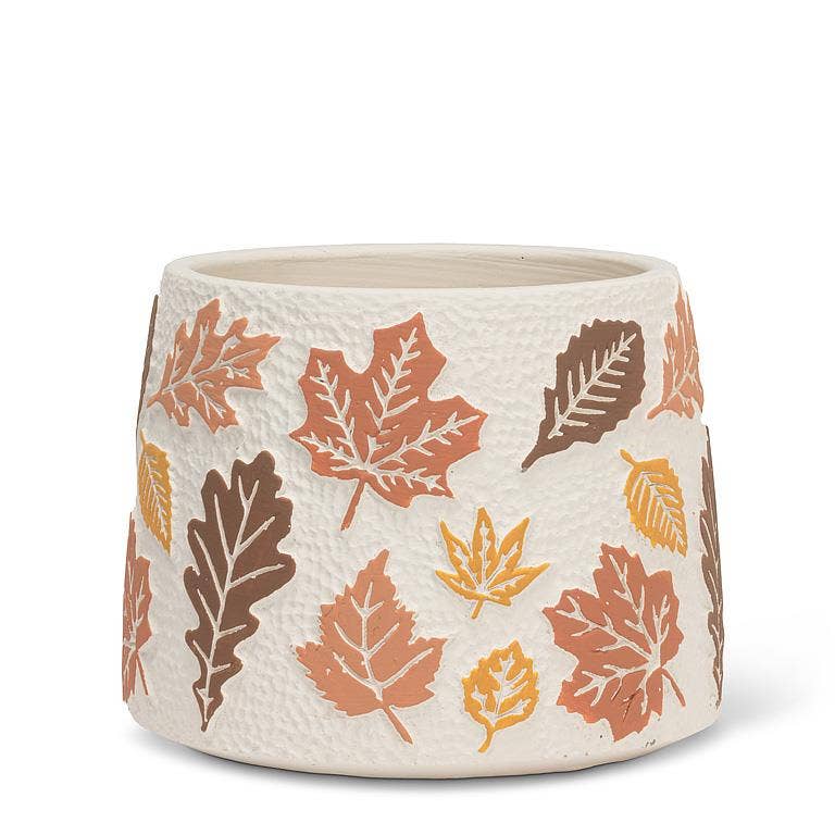Fall Leaves Planter