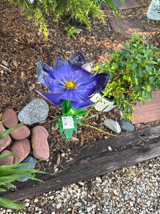 Metal Flower Stake