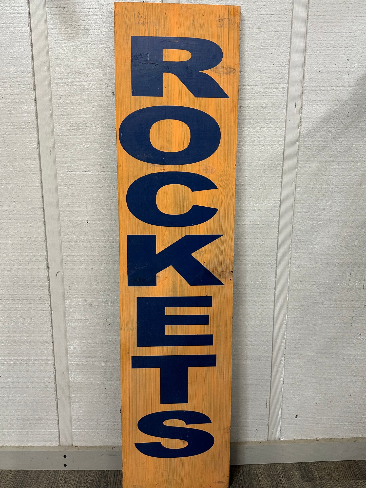 Rochester Rockets Standing Sign