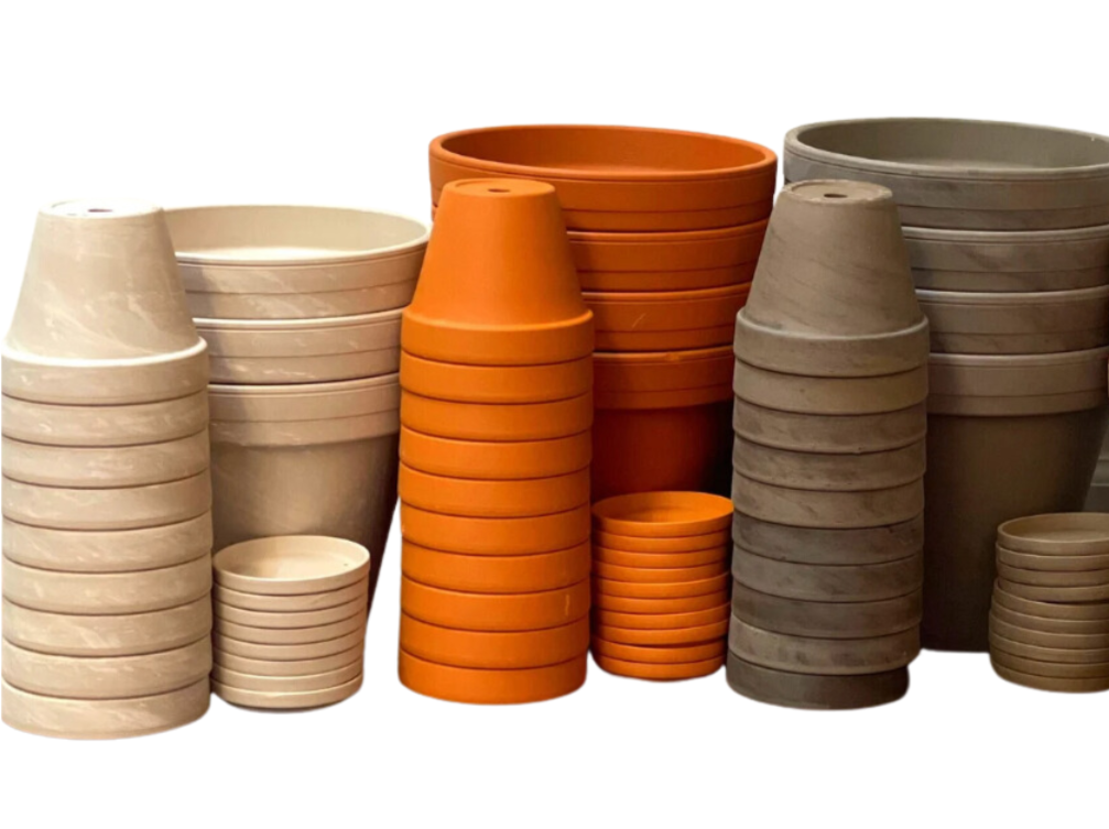 Clay Planter Pots – Hilltop Nursery