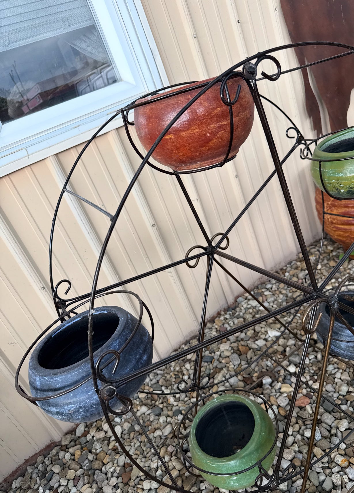 Ceramic Multi Color Pots