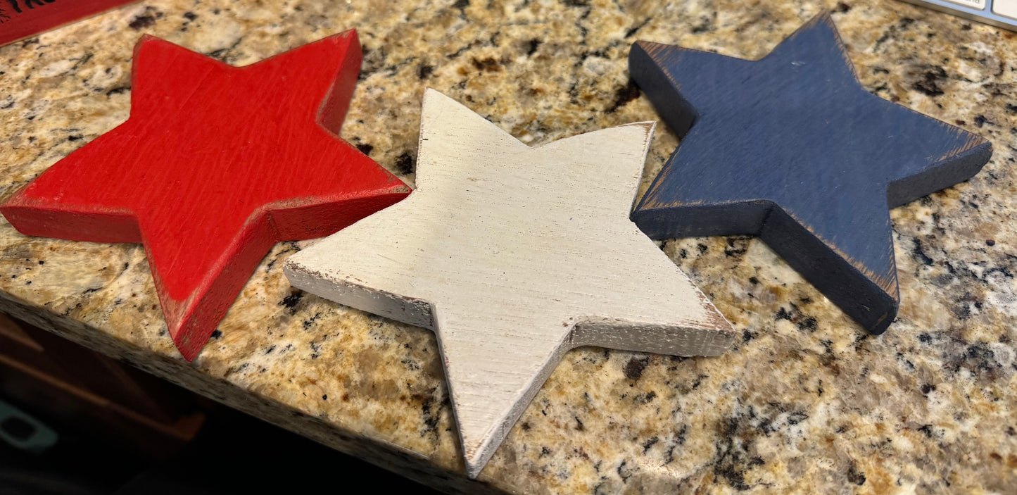 4th of July Stars by Rustic Gold