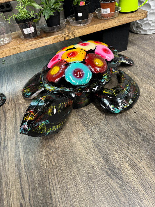 Floral Turtle - Large