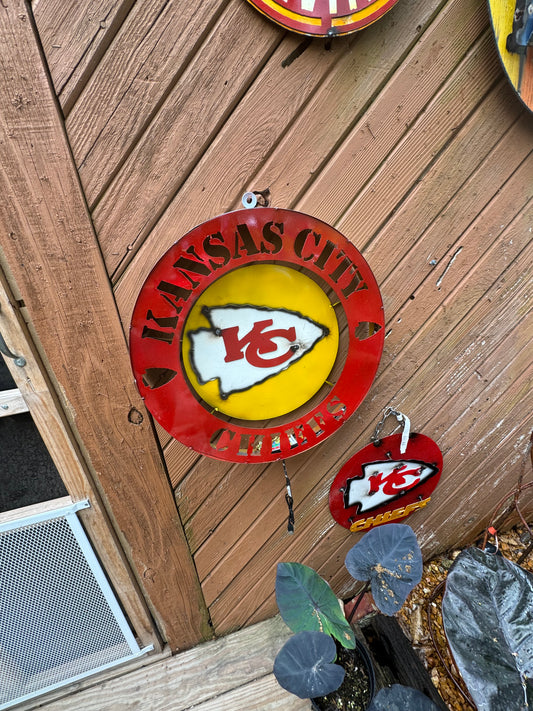 Kansas City Lighted Round Sign