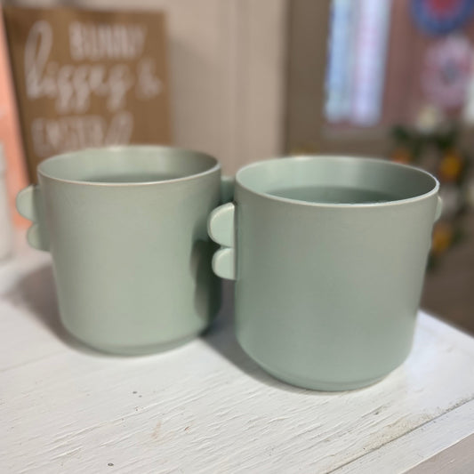 Robin's Egg Blue Indoor Planter