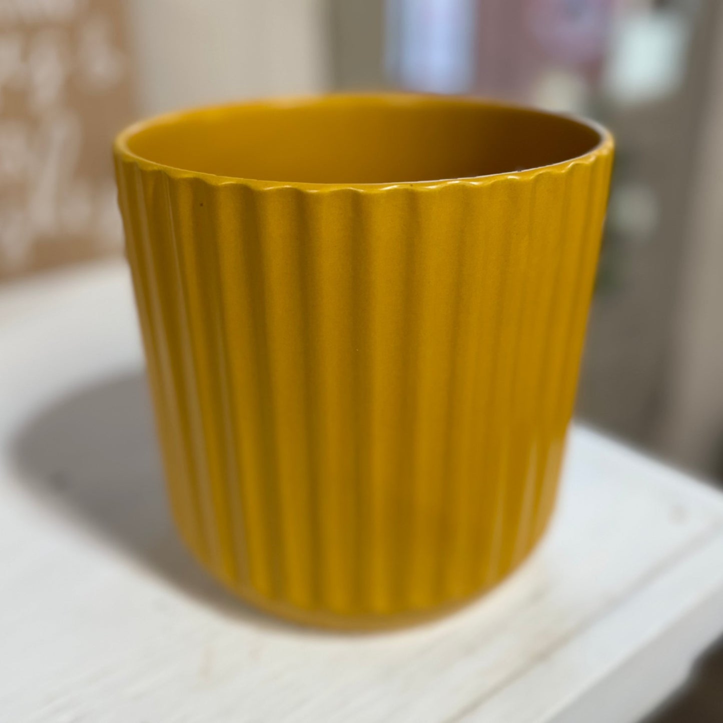 Mustard Indoor Planter