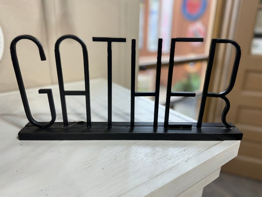 Gather Sign