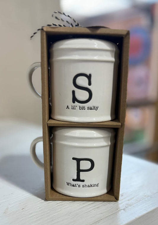 Salt & Pepper Shakers