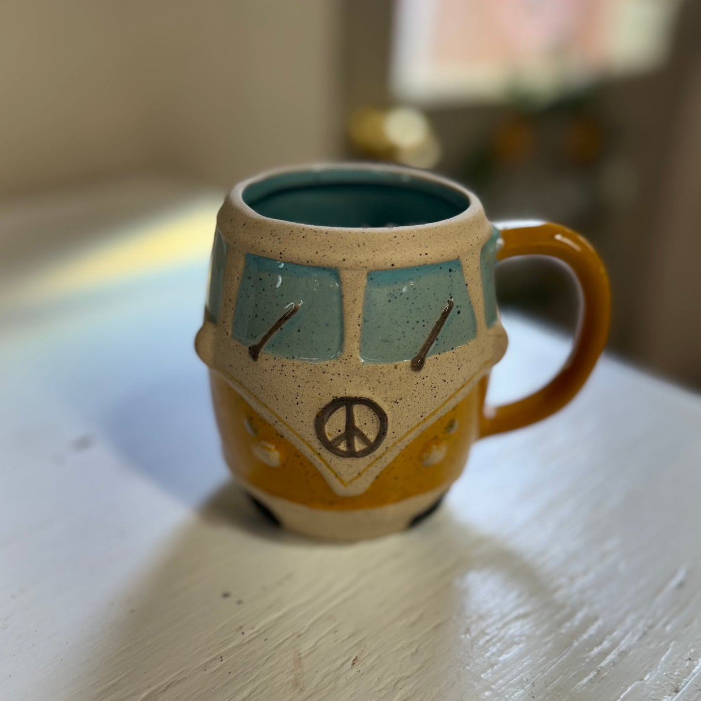 VW Peace Bus Coffee Mug