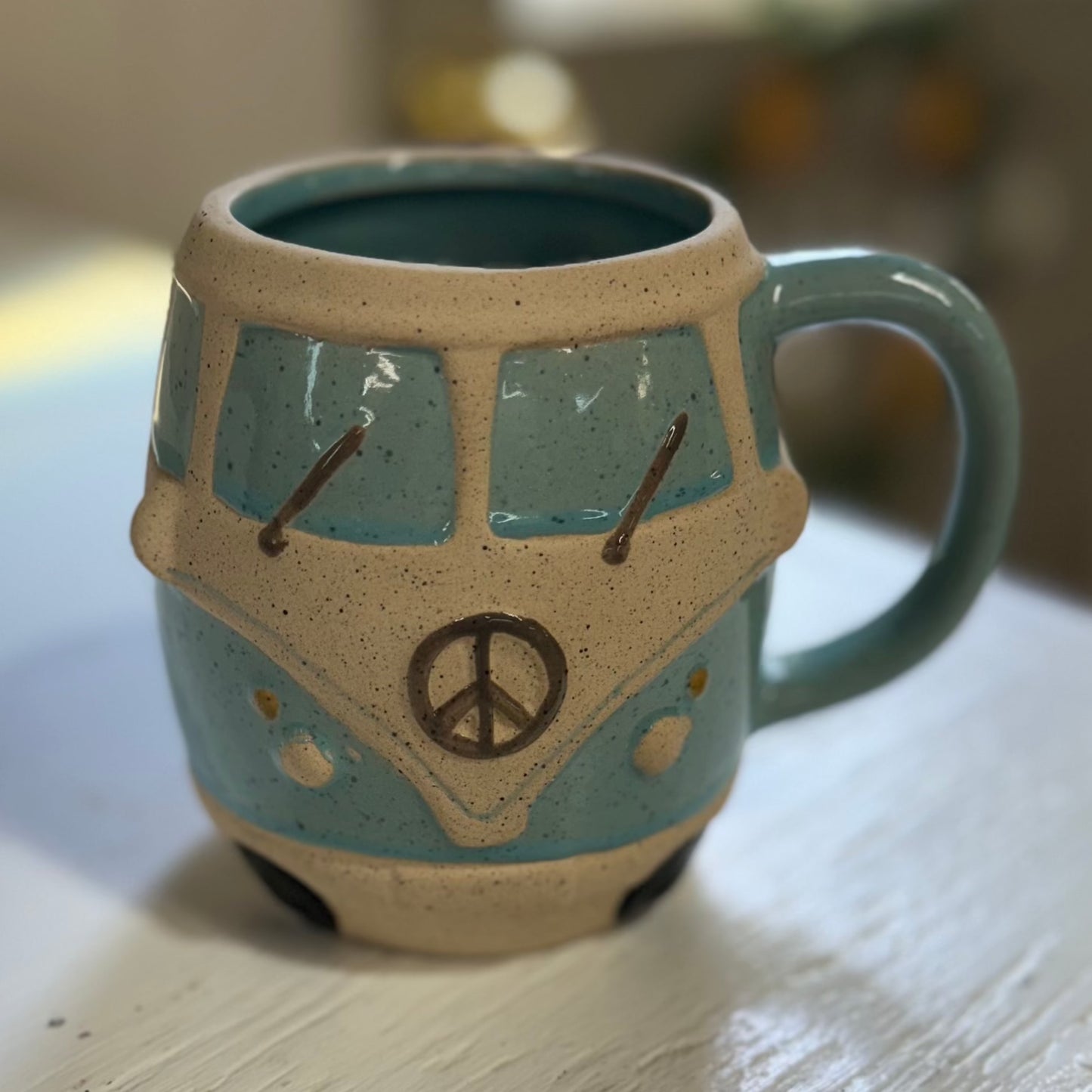 VW Peace Bus Coffee Mug
