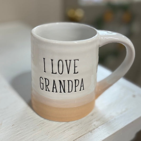 I Love Grandpa Coffee Mug