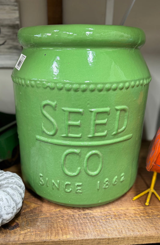 Green Seed Co. Ceramic Planter