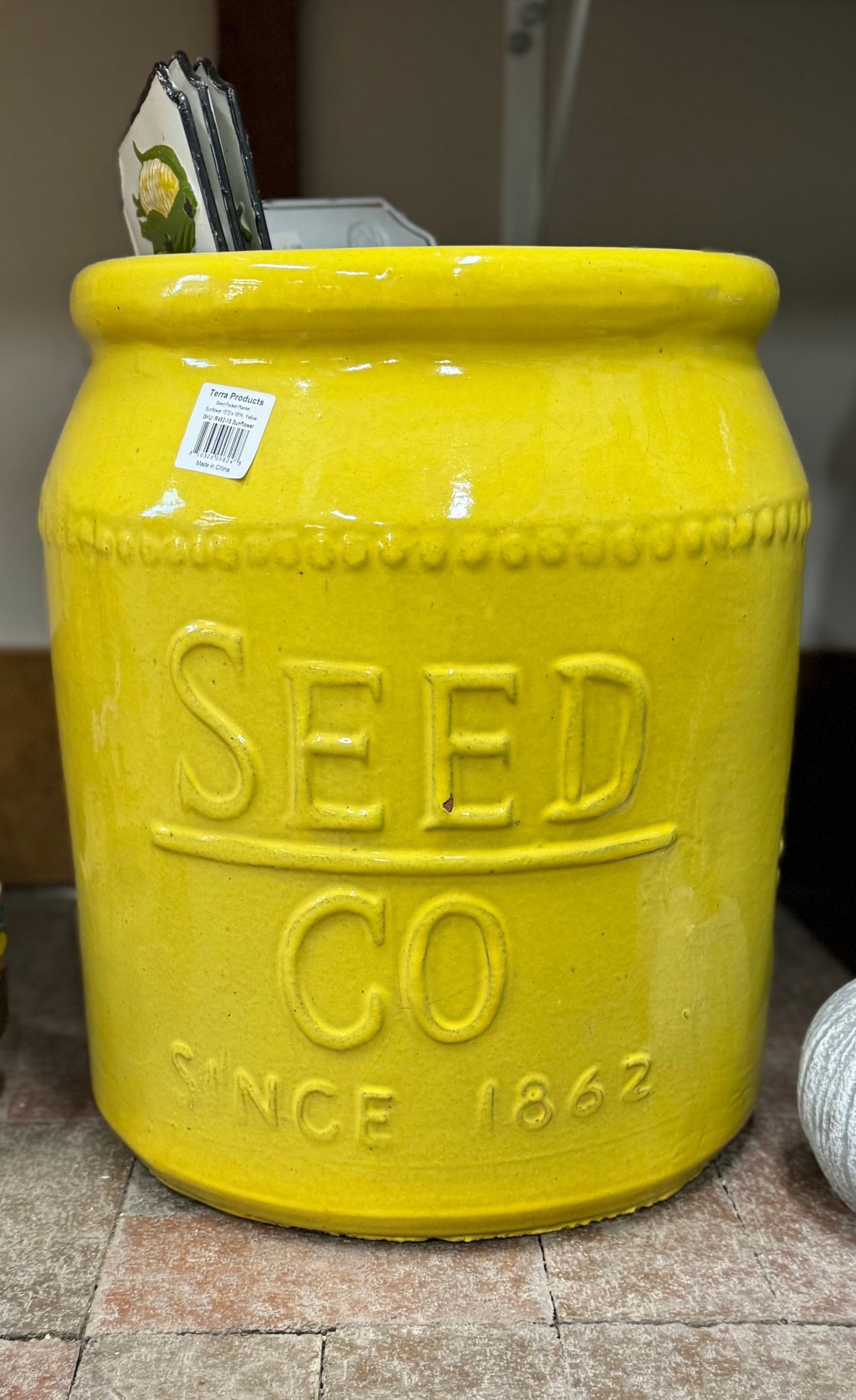 Yellow Seed Co. Ceramic Planter