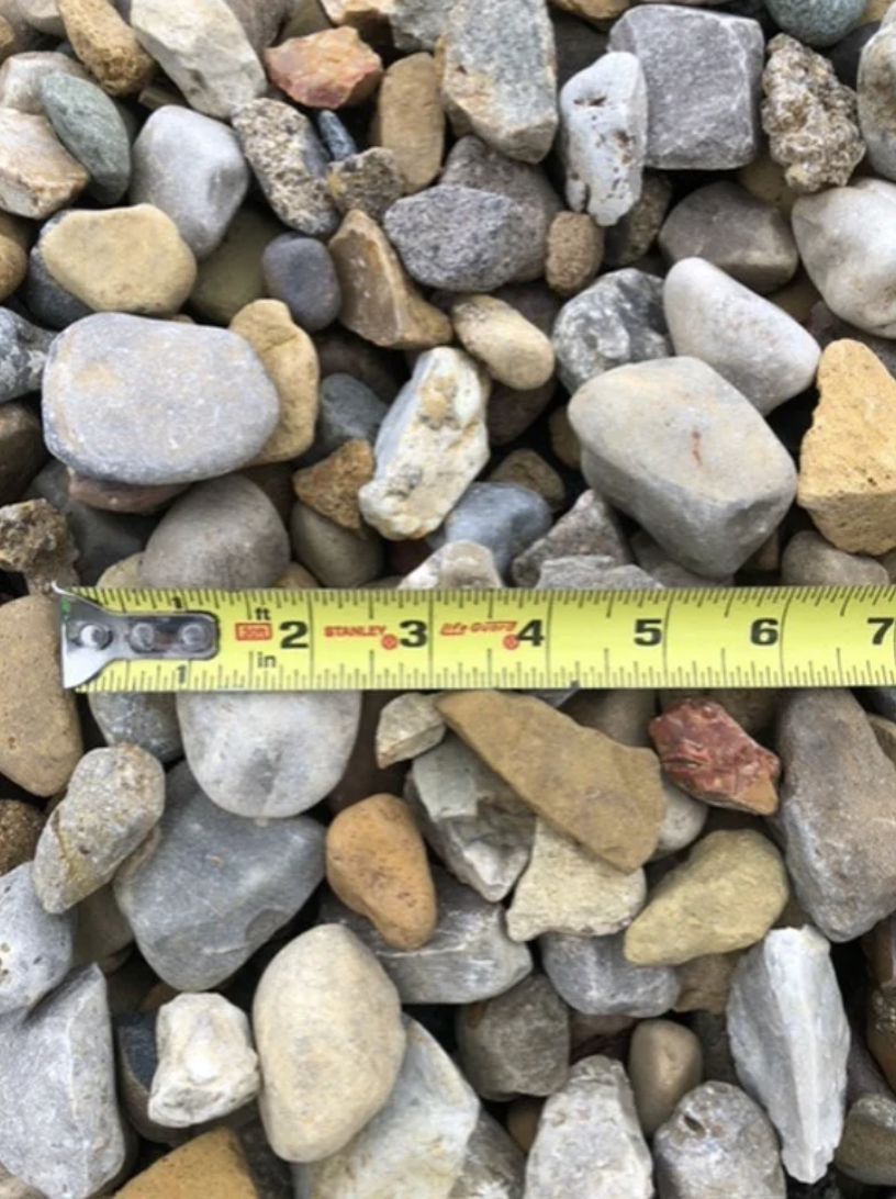 1.5" Large Rainbow "A" Gravel