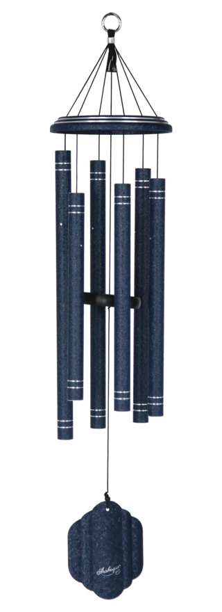 Wind River Arabesque Sapphire Wind Chime 36"